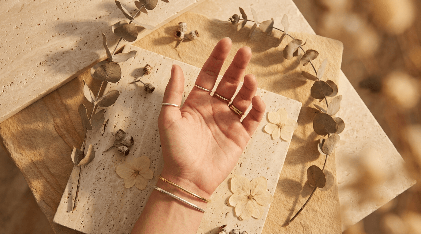 Handcrafted spiritual jewelry in natural materials